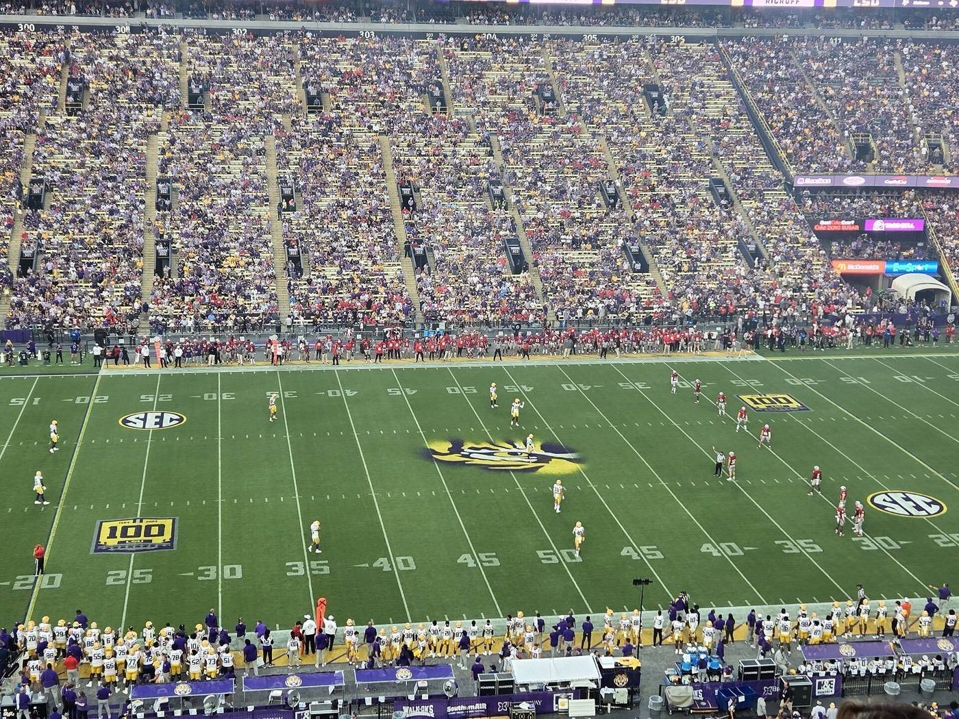 LSU Tigers at Tiger Stadium