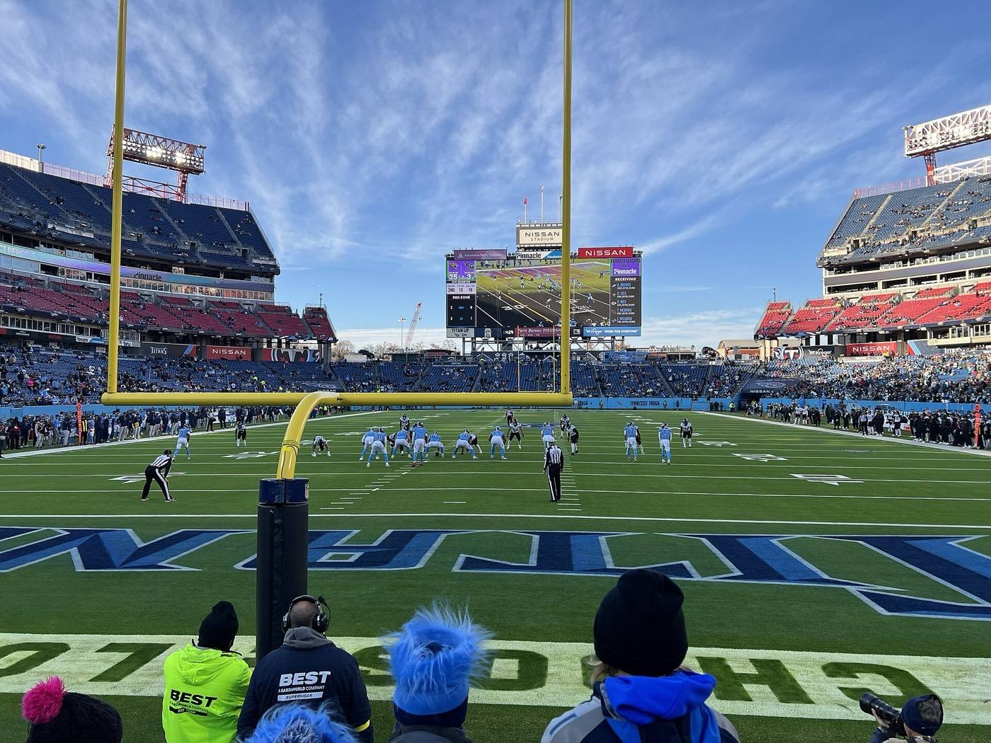 Tennessee Titans game at Nissan Stadium, Nashville, 2025