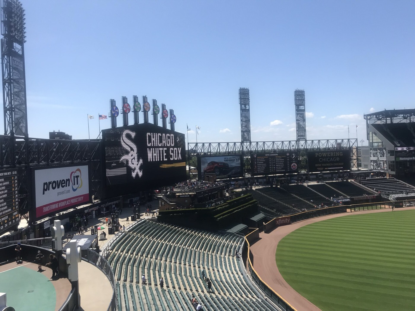 White Sox home game at Rate Field, Chicago